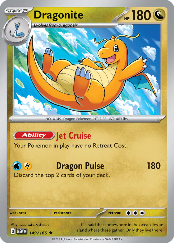 149 Dragonite (MEW)