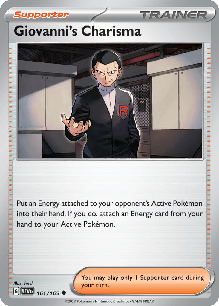 161 Giovanni’s Charisma (MEW)