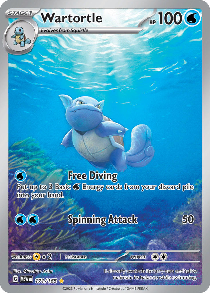 171 Wartortle (MEW)