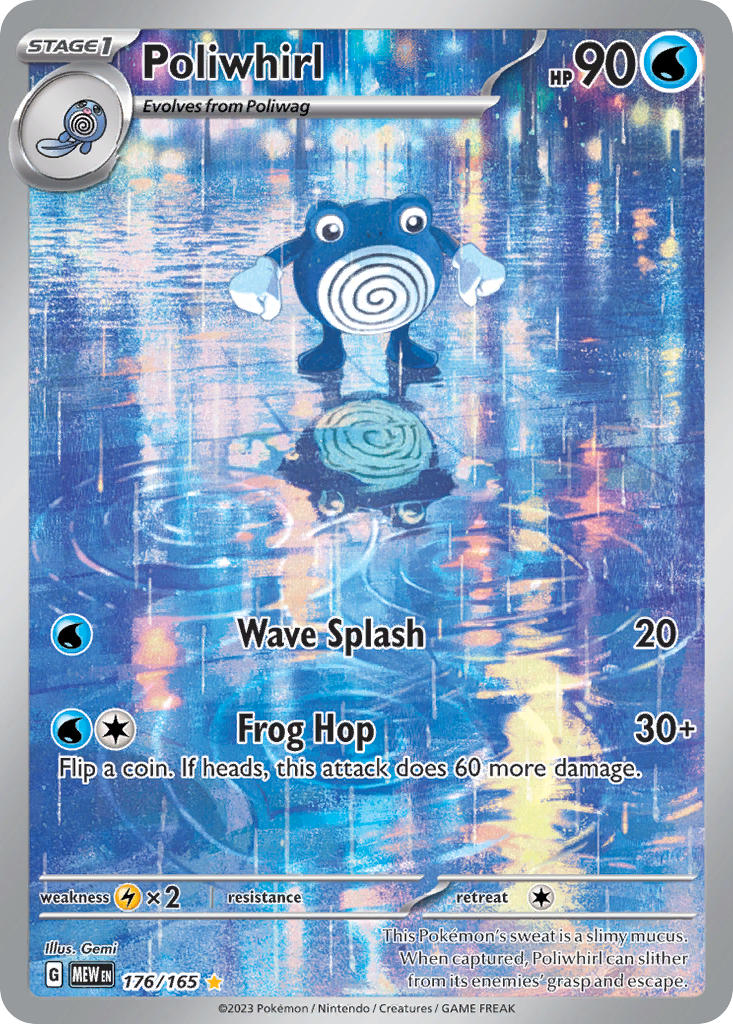 176 Poliwhirl (MEW)