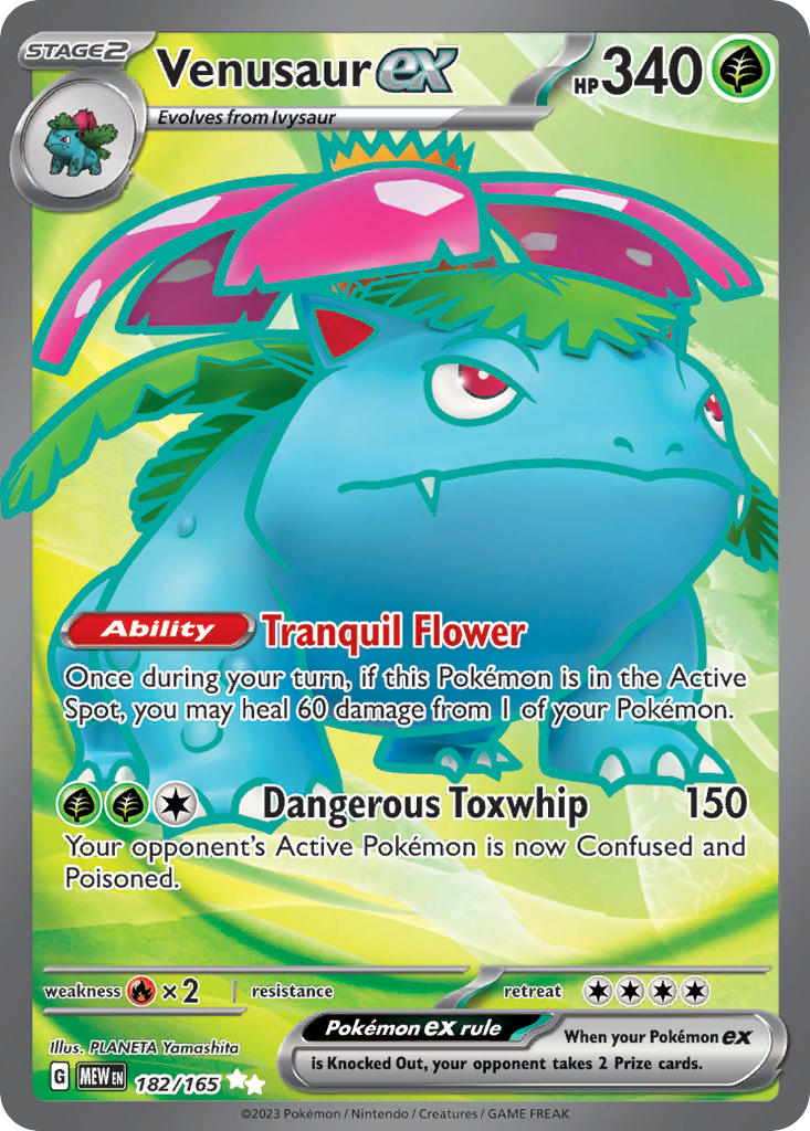 182 Venusaur ex (MEW)