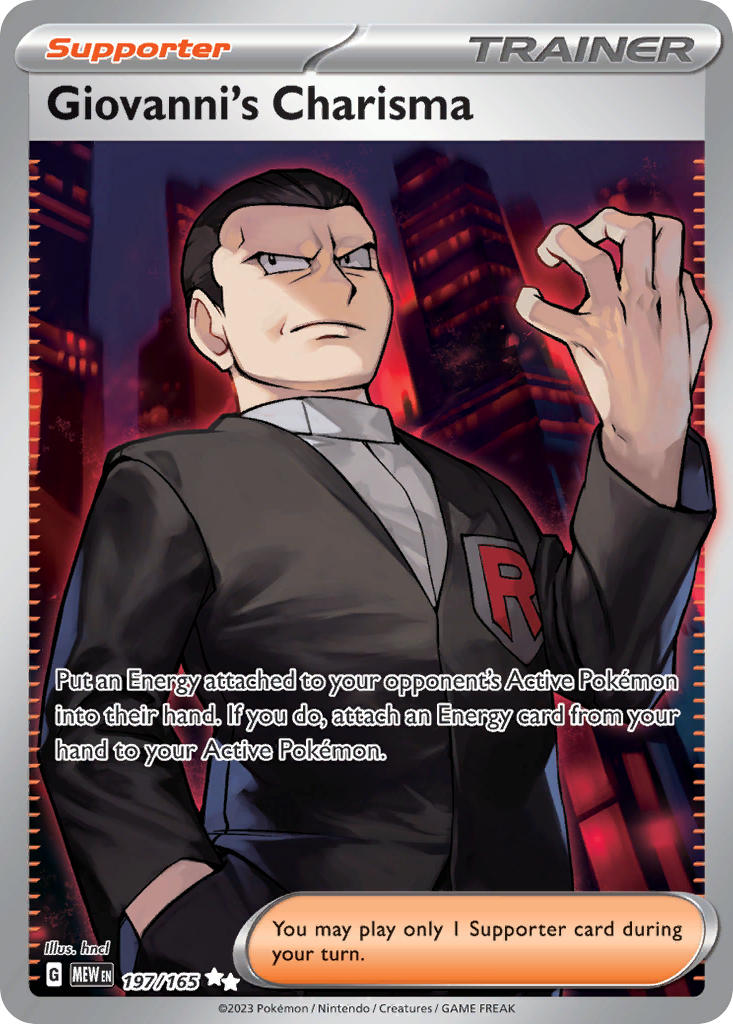197 Giovanni’s Charisma (MEW)