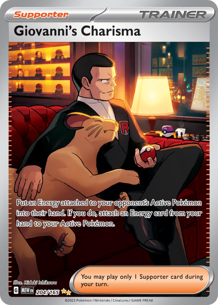 204 Giovanni’s Charisma (MEW)