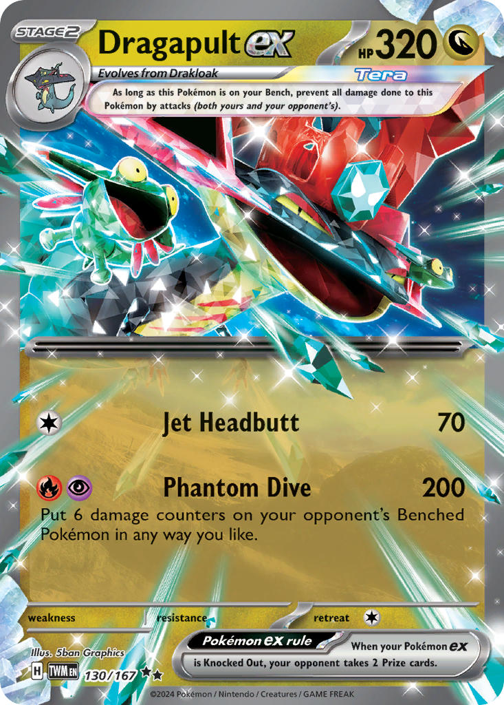130 Dragapult ex (TWI)