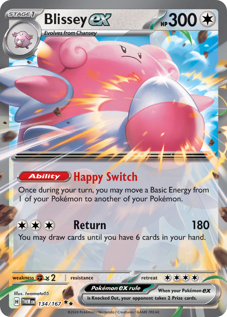 134 Blissey ex (TWI)