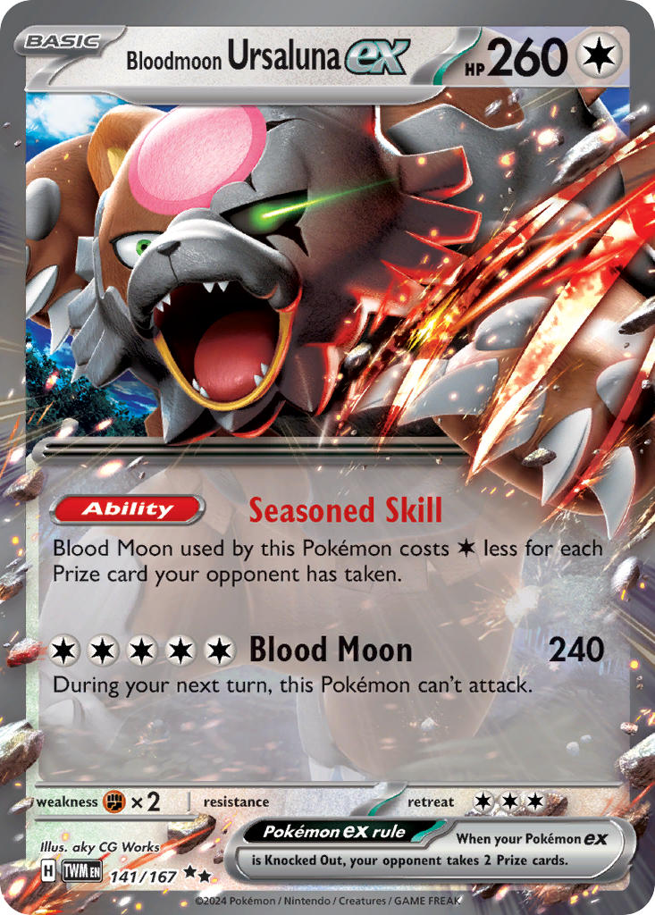 141 Bloodmoon Ursaluna ex (TWI)