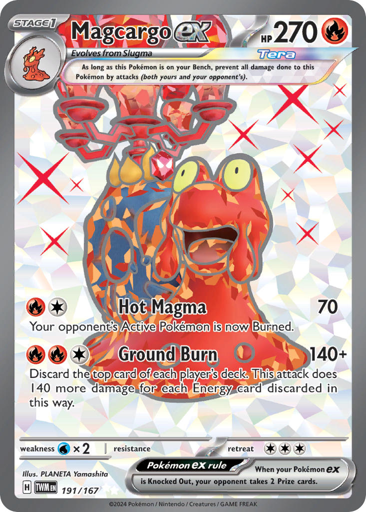 191 Magcargo ex