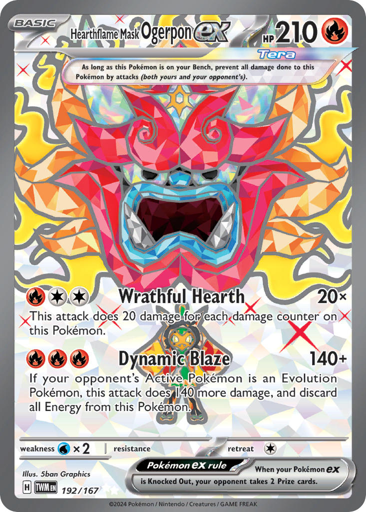 192 Hearthflame Mask Ogerpon ex