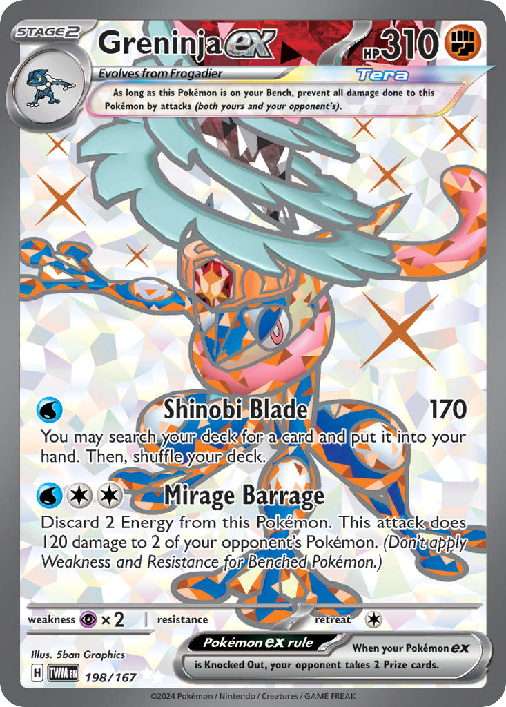 198 Greninja ex