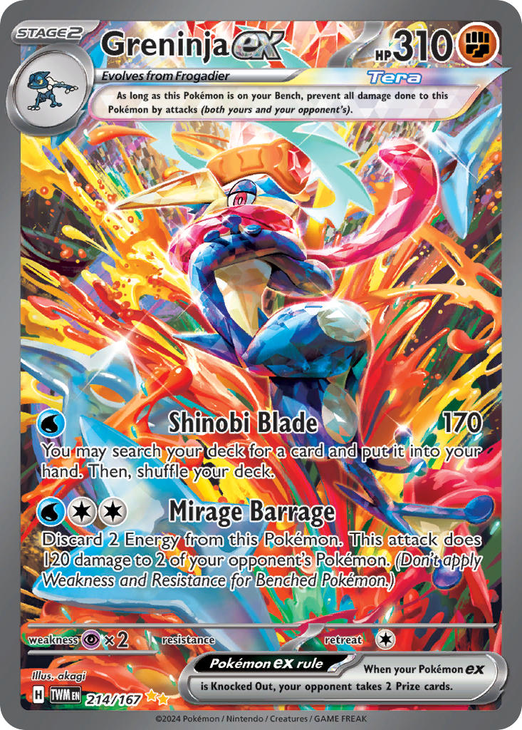 214 Greninja ex