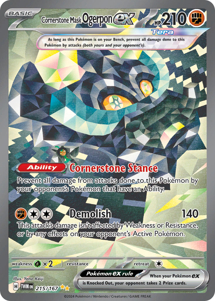 215 Cornerstone Mask Ogerpon ex