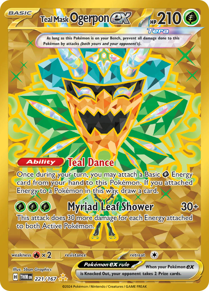 221 Teal Mask Ogerpon ex