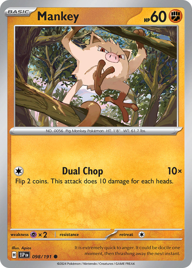 098 Mankey (SSP)