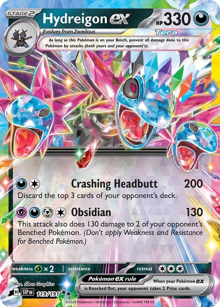 119 Hydreigon ex (SSP)