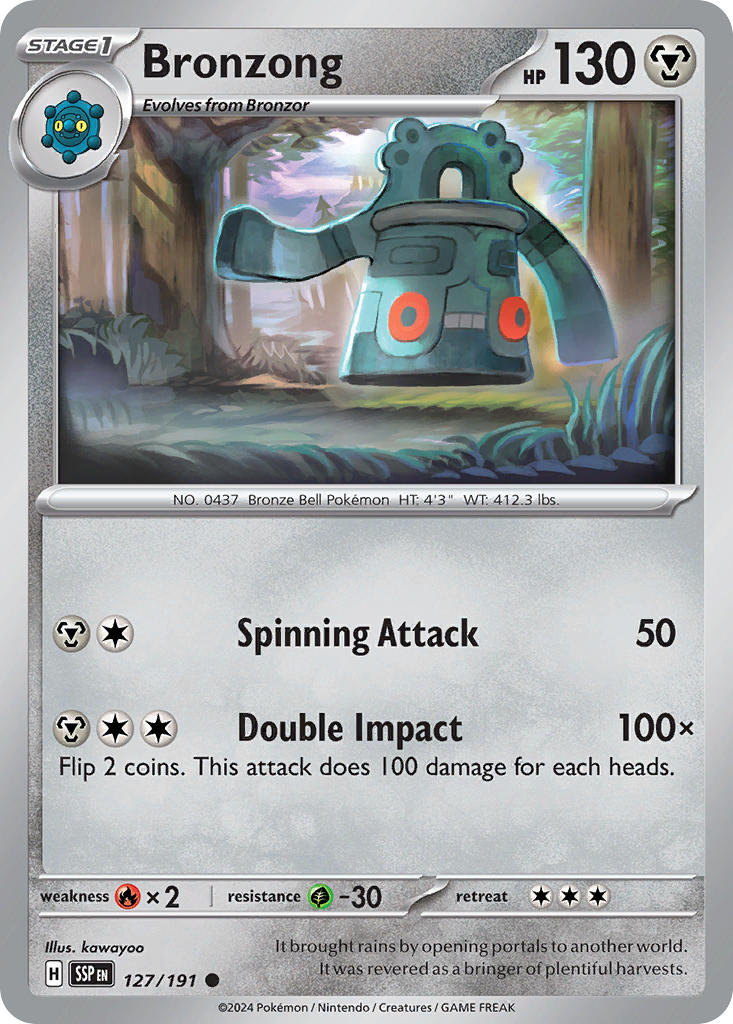 127 Bronzong (SSP)