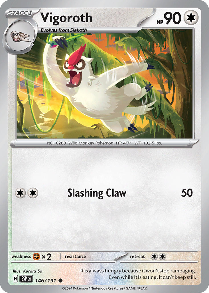 146 Vigoroth (SSP)