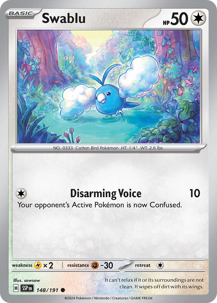 148 Swablu (SSP)