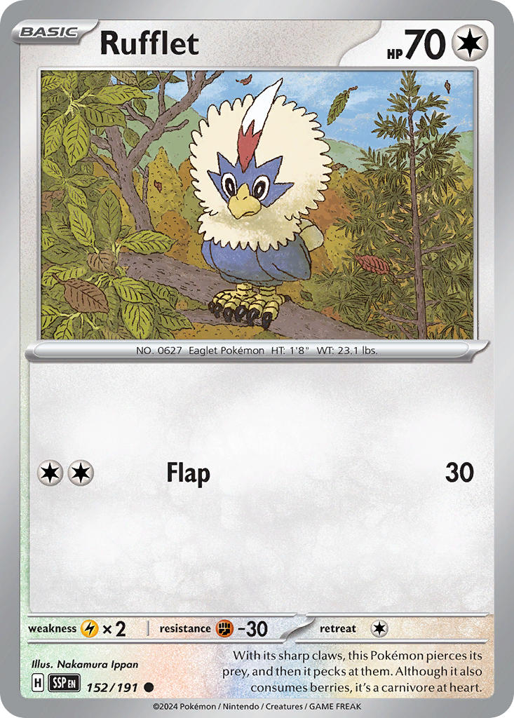 152 Rufflet (SSP)