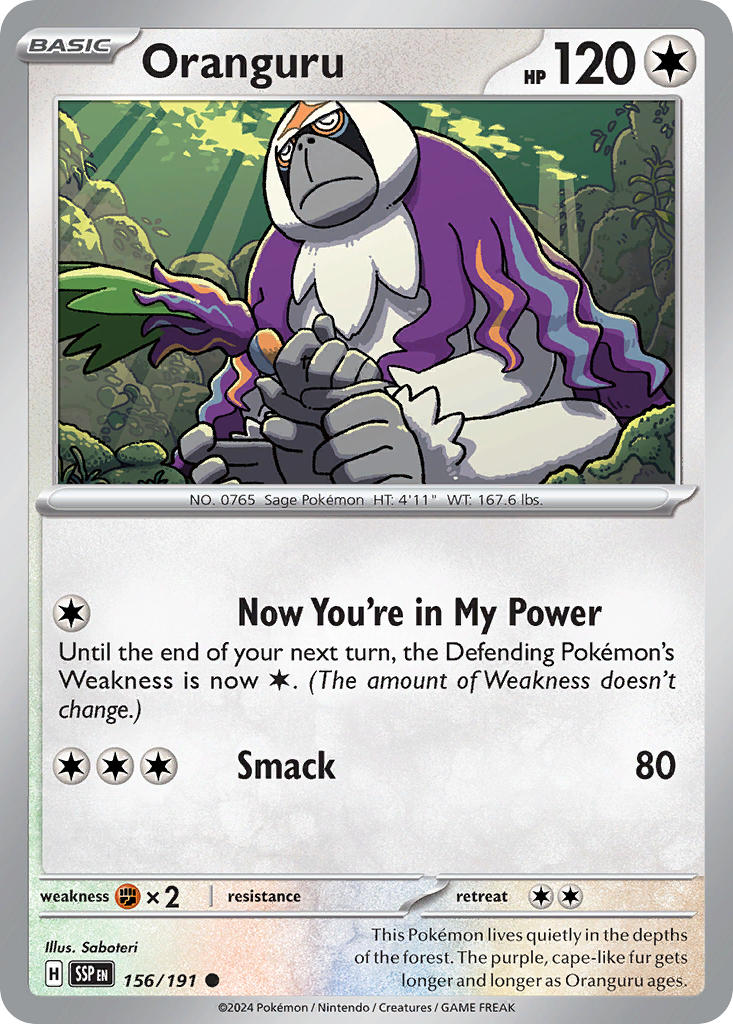 156 Oranguru (SSP)