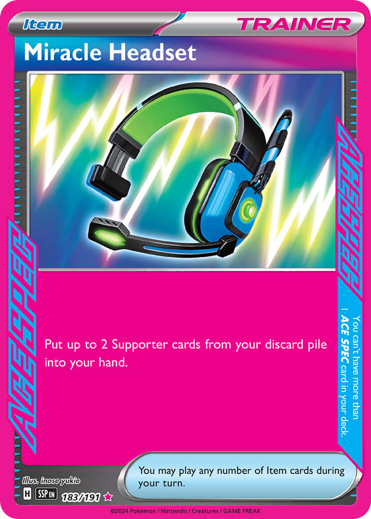 183 Miracle Headset (SSP)