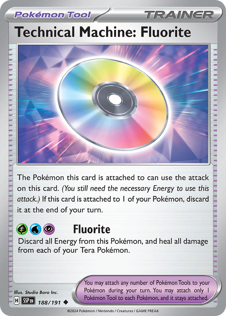 188 Technical Machine: Fluorite (SSP)