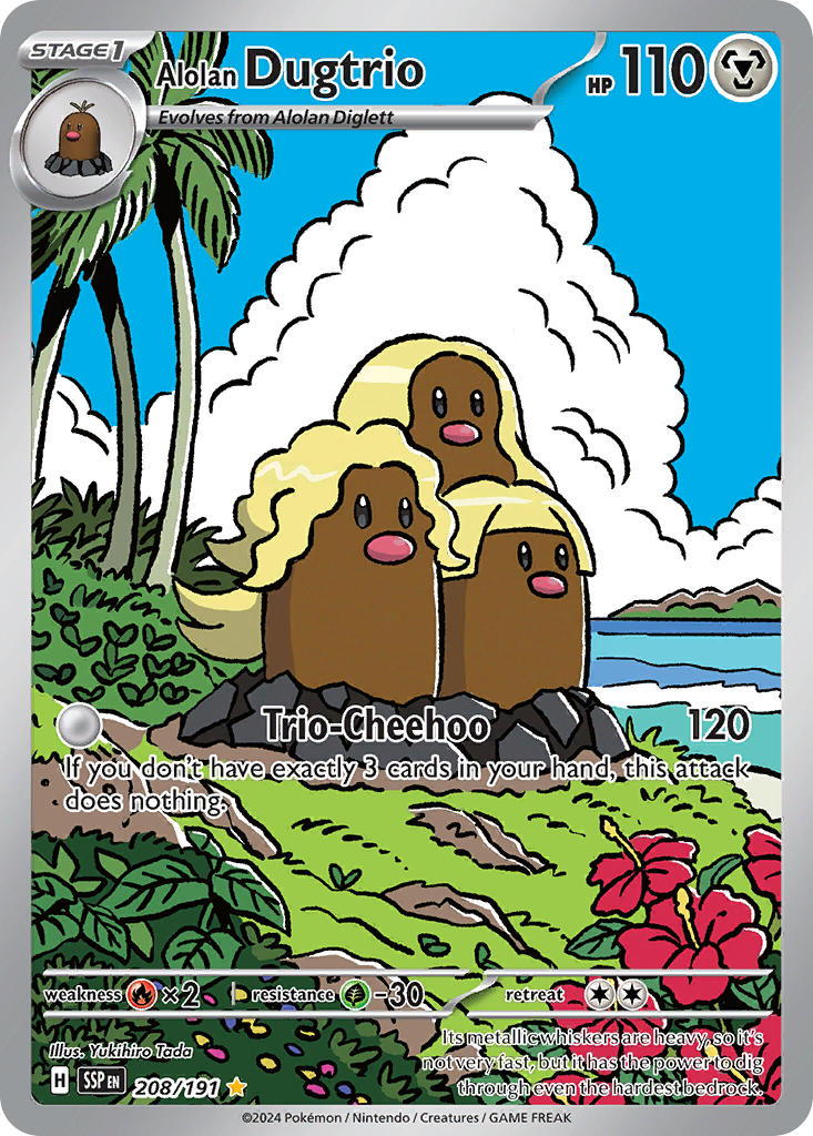 208 Alolan Dugtrio