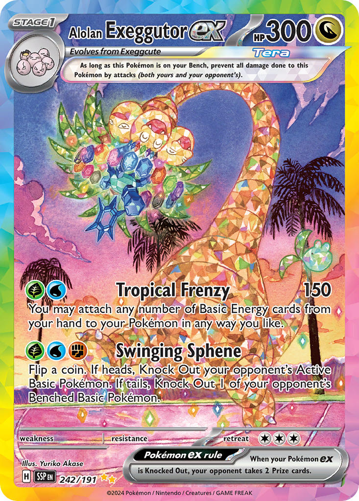 242 Alolan Exeggutor ex