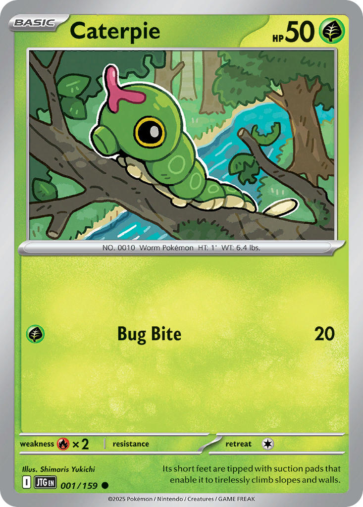 001 Caterpie (JTG)
