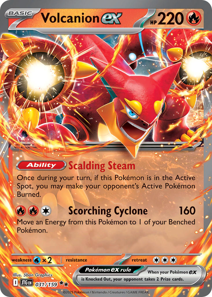 031 Volcanion ex (JTG)