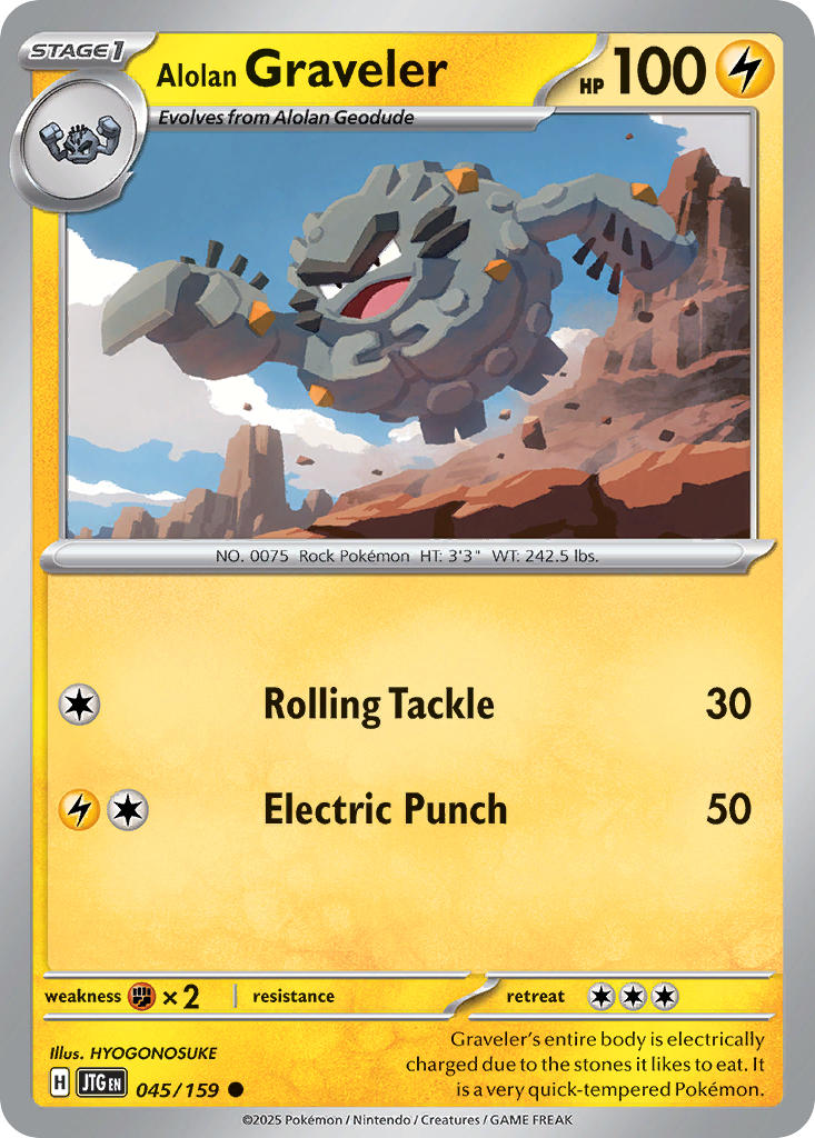 045 Alolan Graveler (JTG)