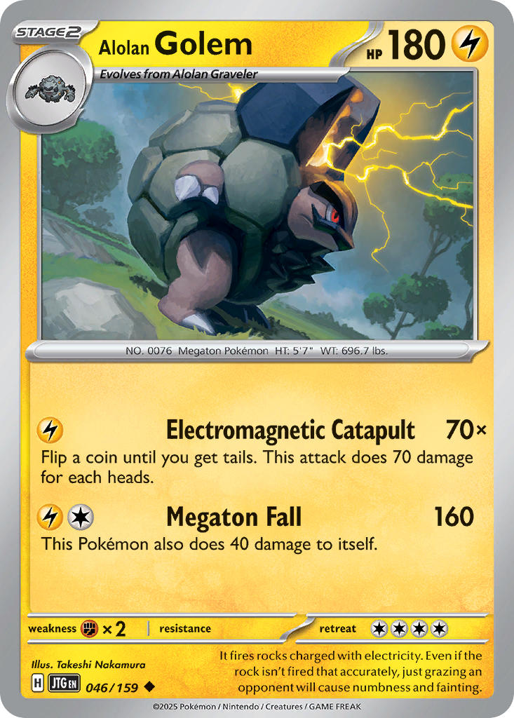 046 Alolan Golem (JTG)