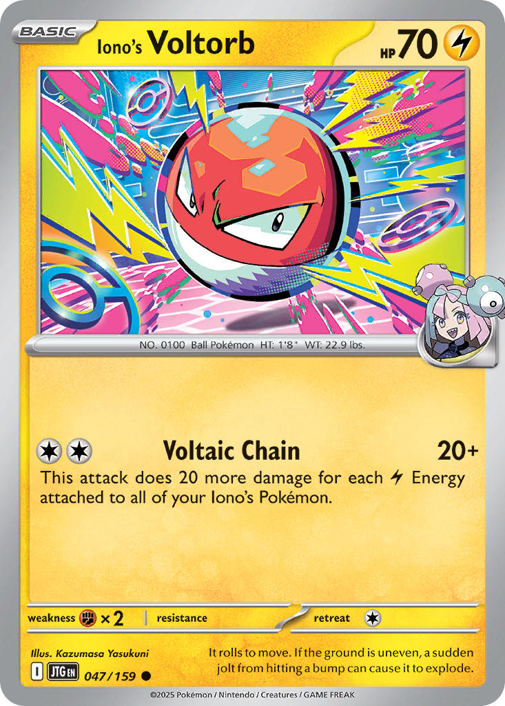 047 Iono’s Voltorb (JTG)