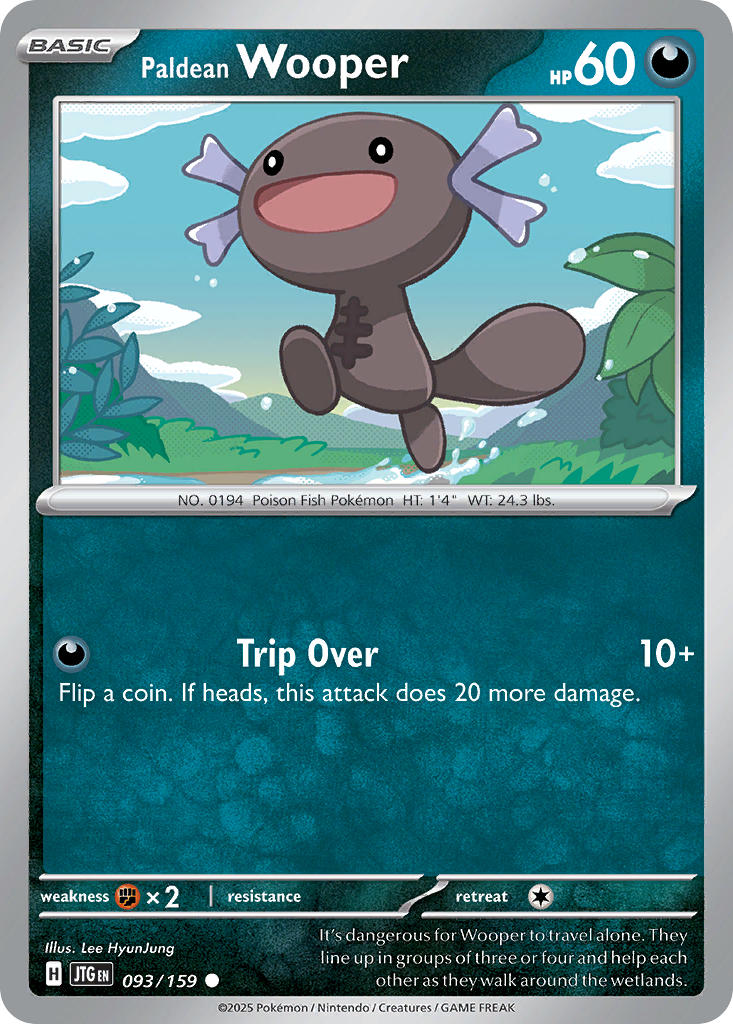 093 Paldean Wooper (JTG)
