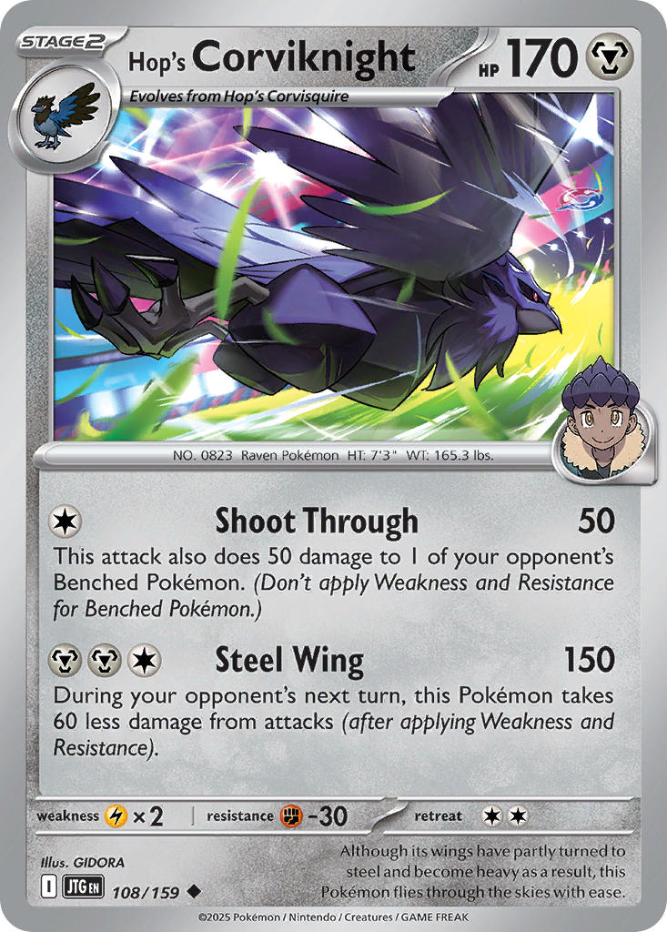 108 Hop’s Corviknight (JTG)