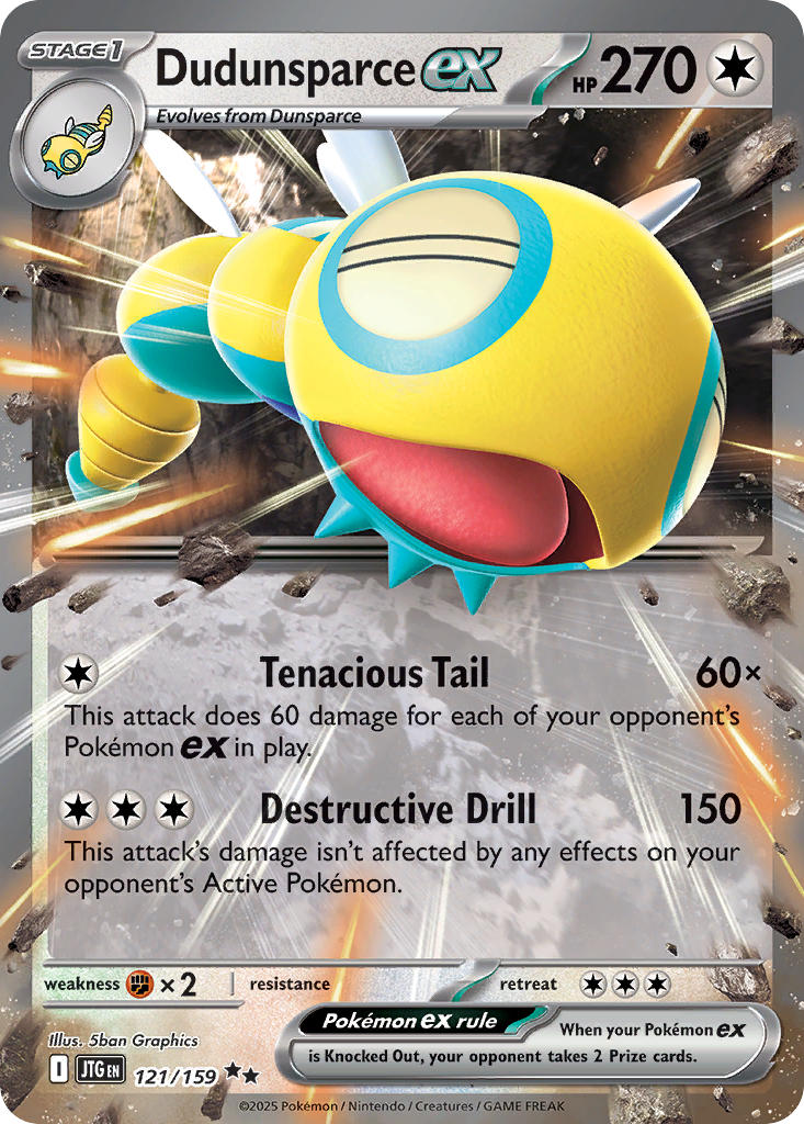 121 Dudunsparce ex (JTG)