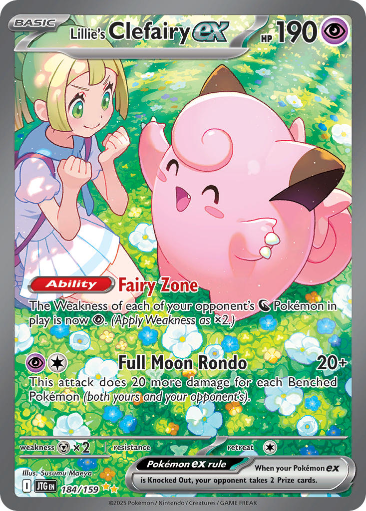 184 Lillie’s Clefairy ex (JTG)