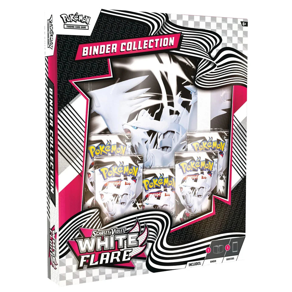 White Flare Binder Collection